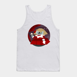 Meninas Infanta Margarita En Rojo Tank Top